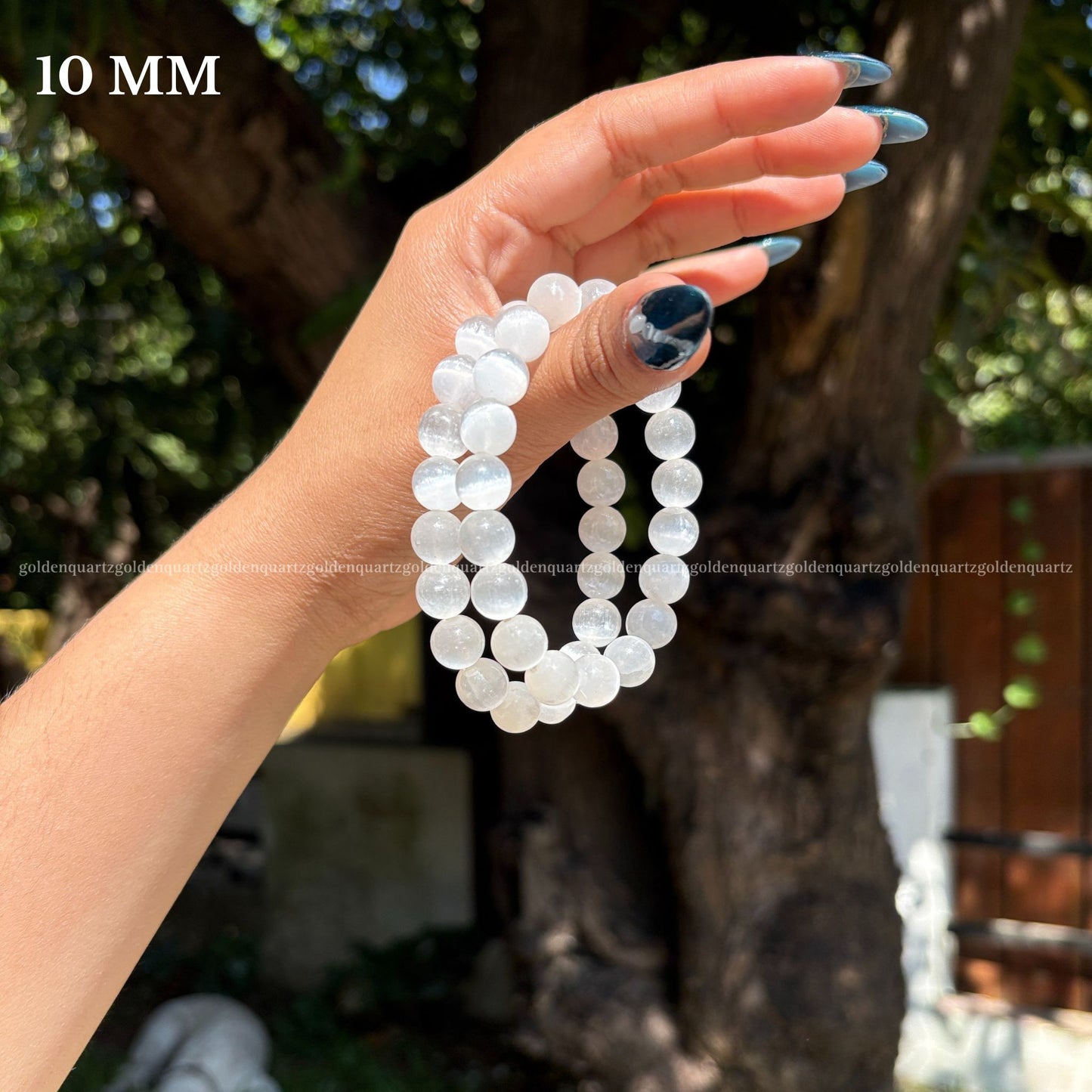 SELENITE BRACELET - Golden Quartz