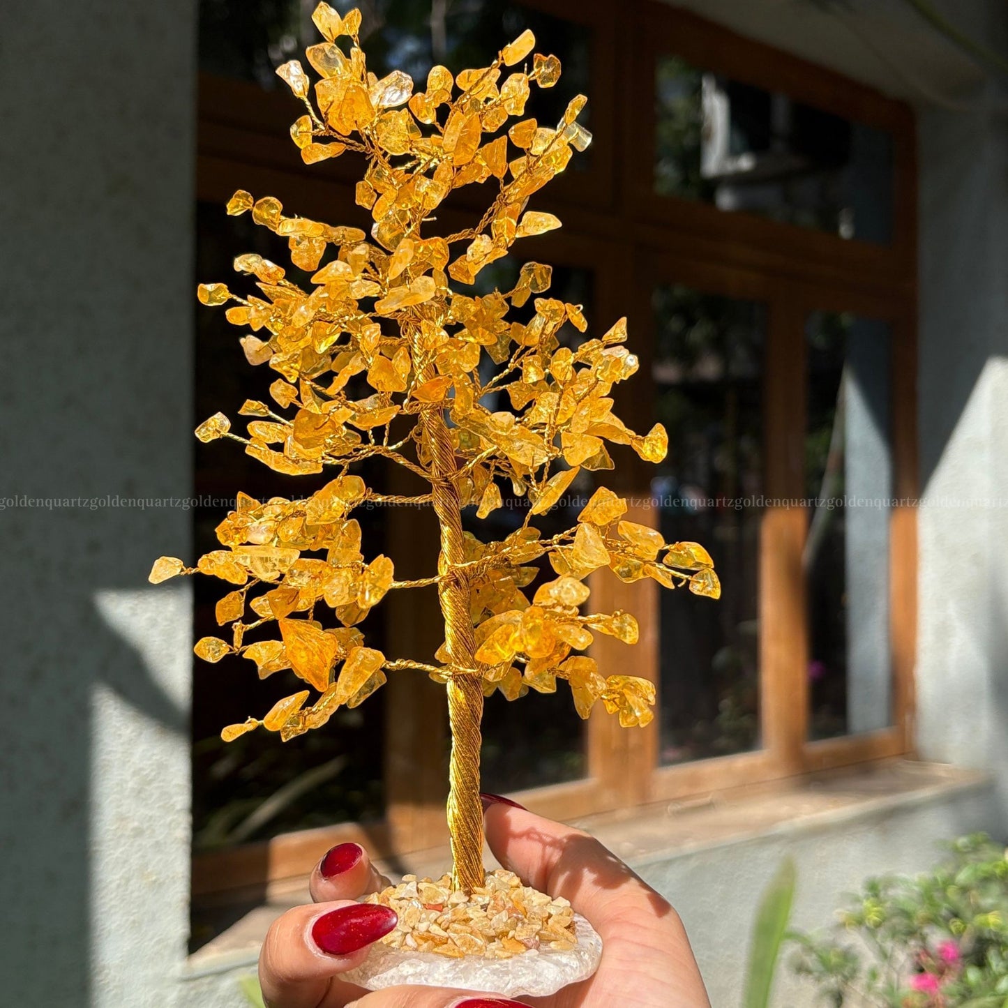 CITRINE TREE - Golden Quartz