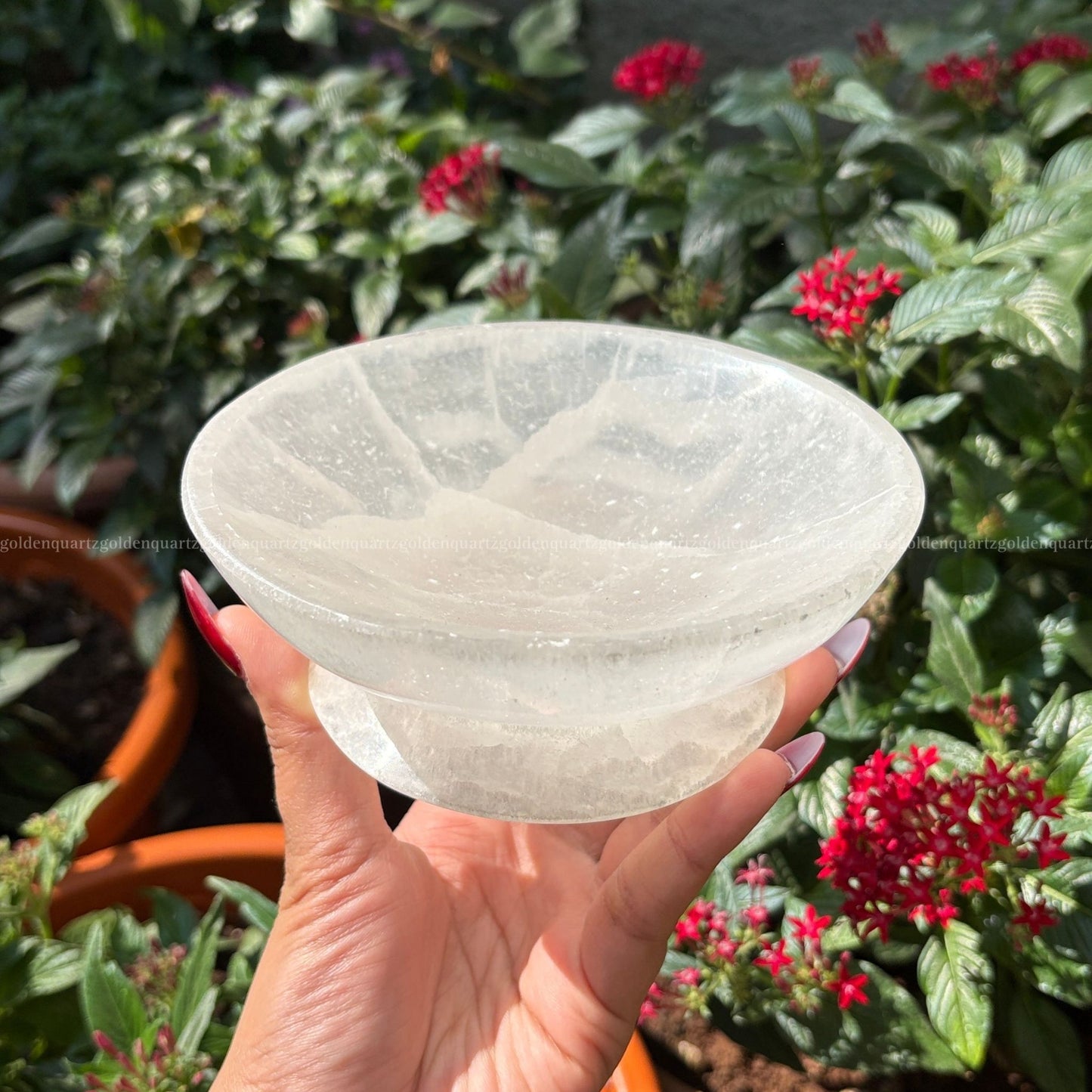 SELENITE RIM BOWL