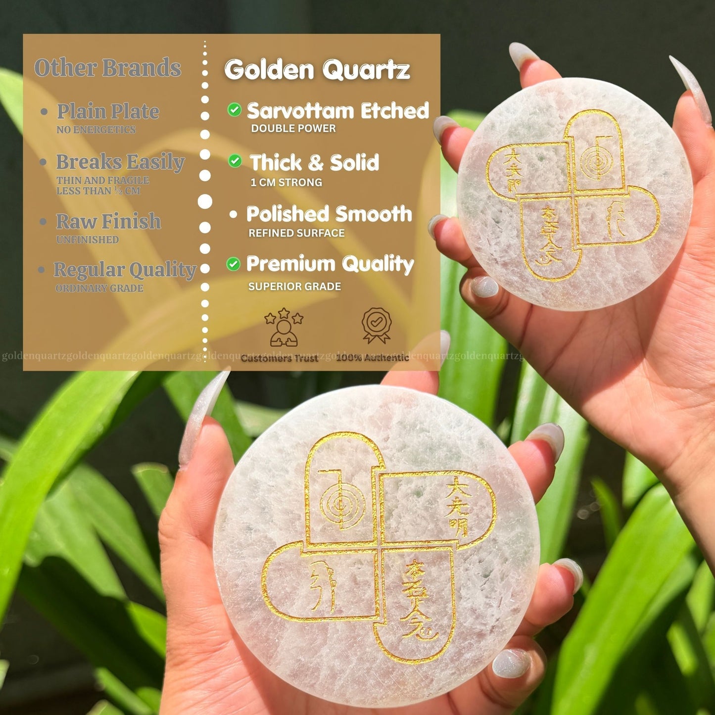 Sarvottam Reiki Selenite Plate & Dhan Yog Bracelet Combo