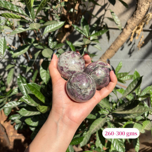 Ruby Matrix Sphere/ Ball