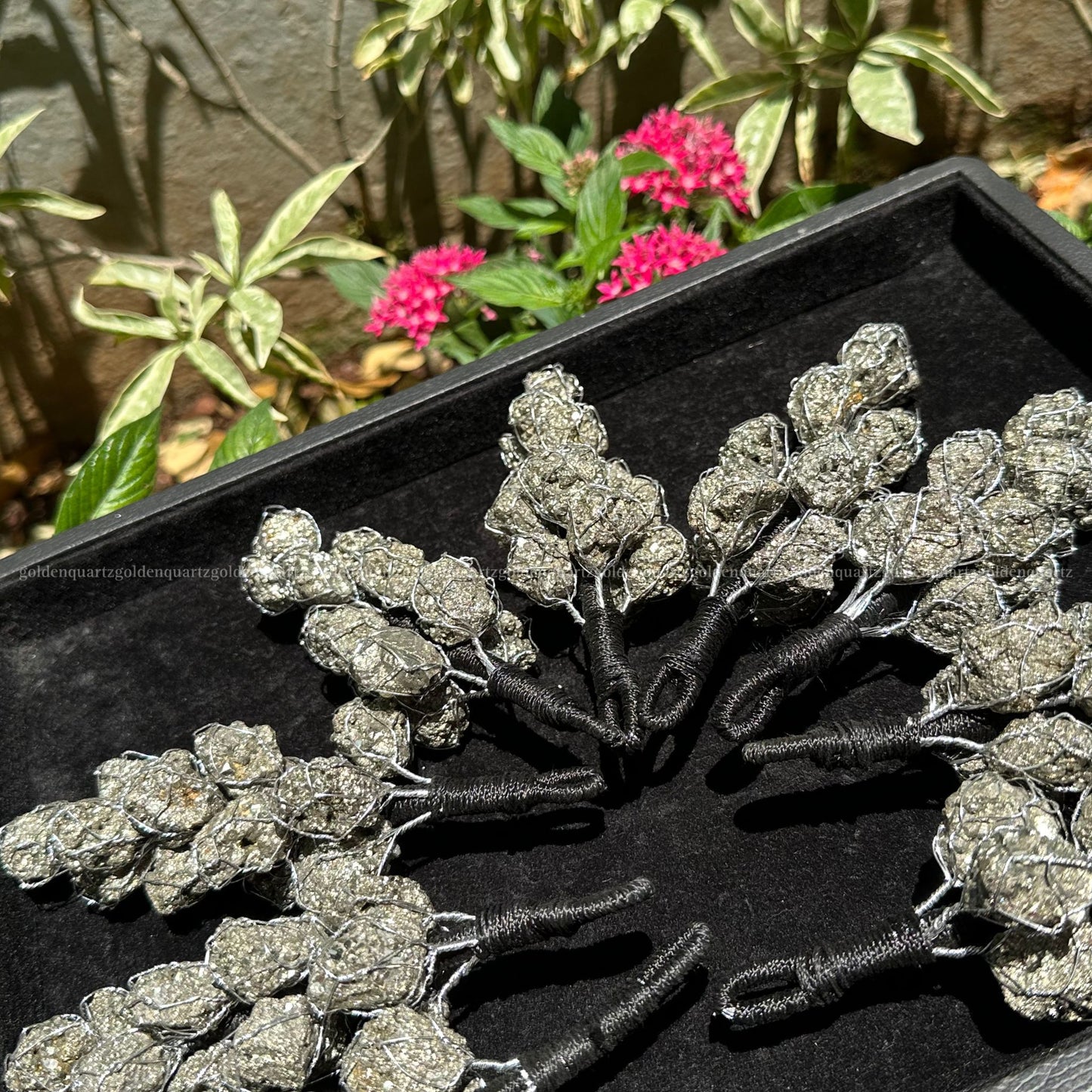 Pyrite Grape Hanging