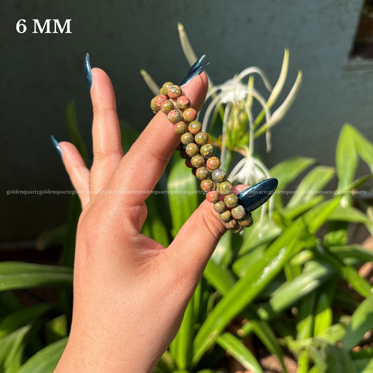 UNAKITE BRACELET - Golden Quartz