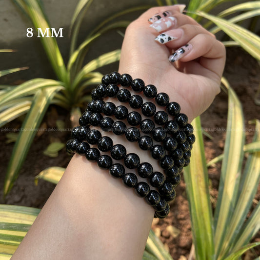 Black Tourmaline Bracelet For Protection