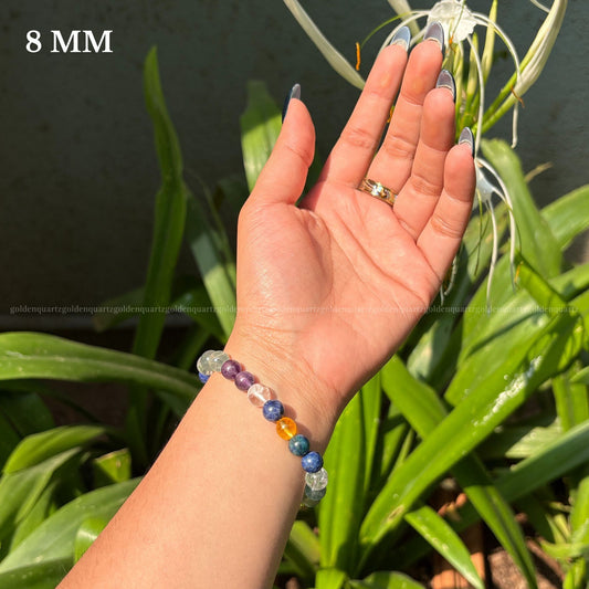 EDUCATION BRACELET FOR STUDIES TO FOCUS & CONCENTRATE - Golden Quartz