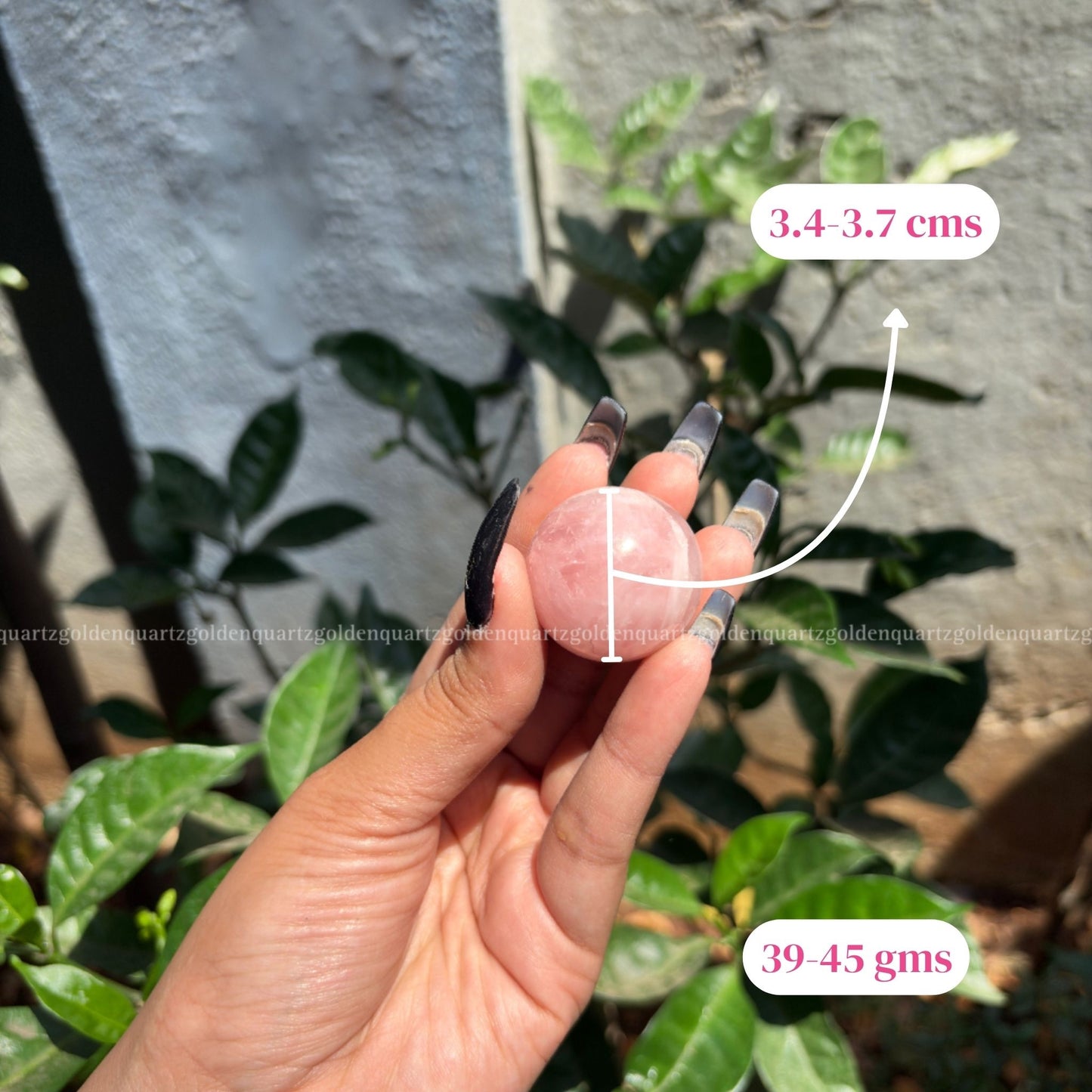 Rose Quartz Mini Sphere/ Ball