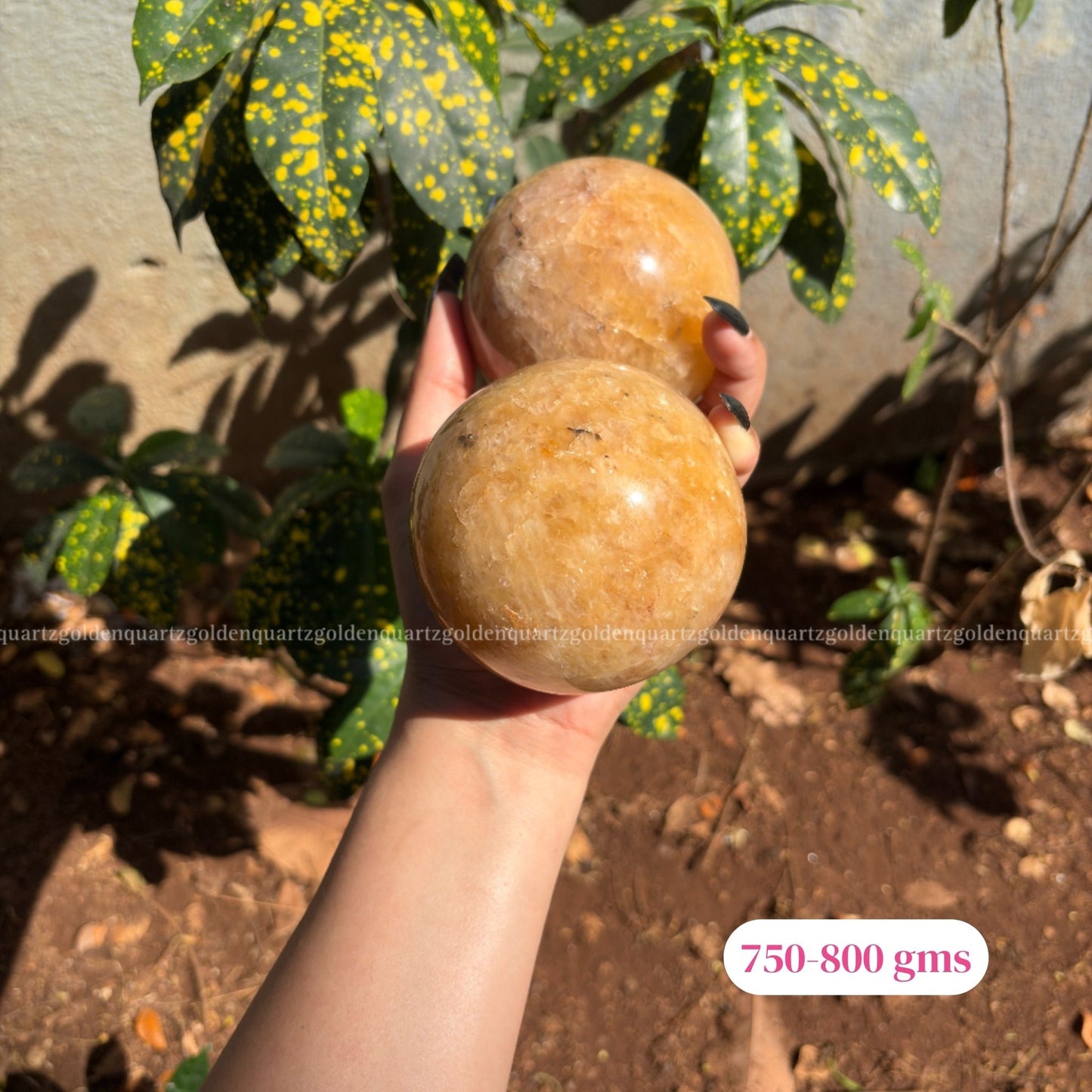 Citrine Sphere/ Ball