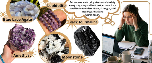 Crystals for Anxiety & Stress - Golden Quartz