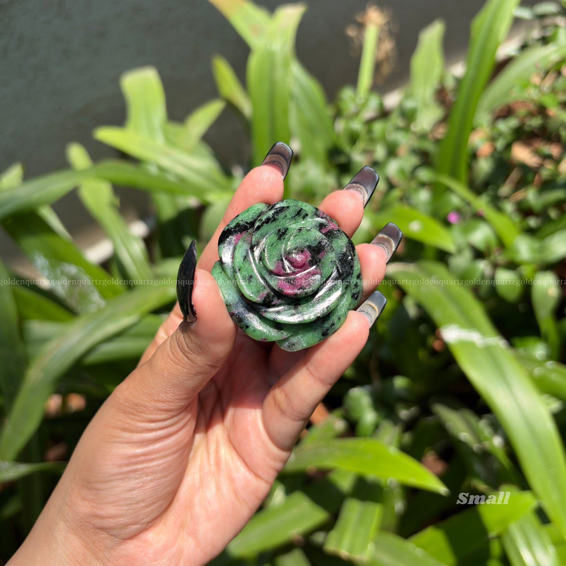 CRYSTAL ROSES - Golden Quartz 