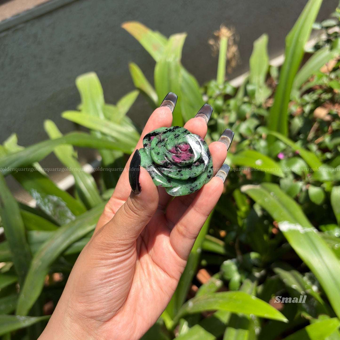 CRYSTAL ROSES - Golden Quartz 