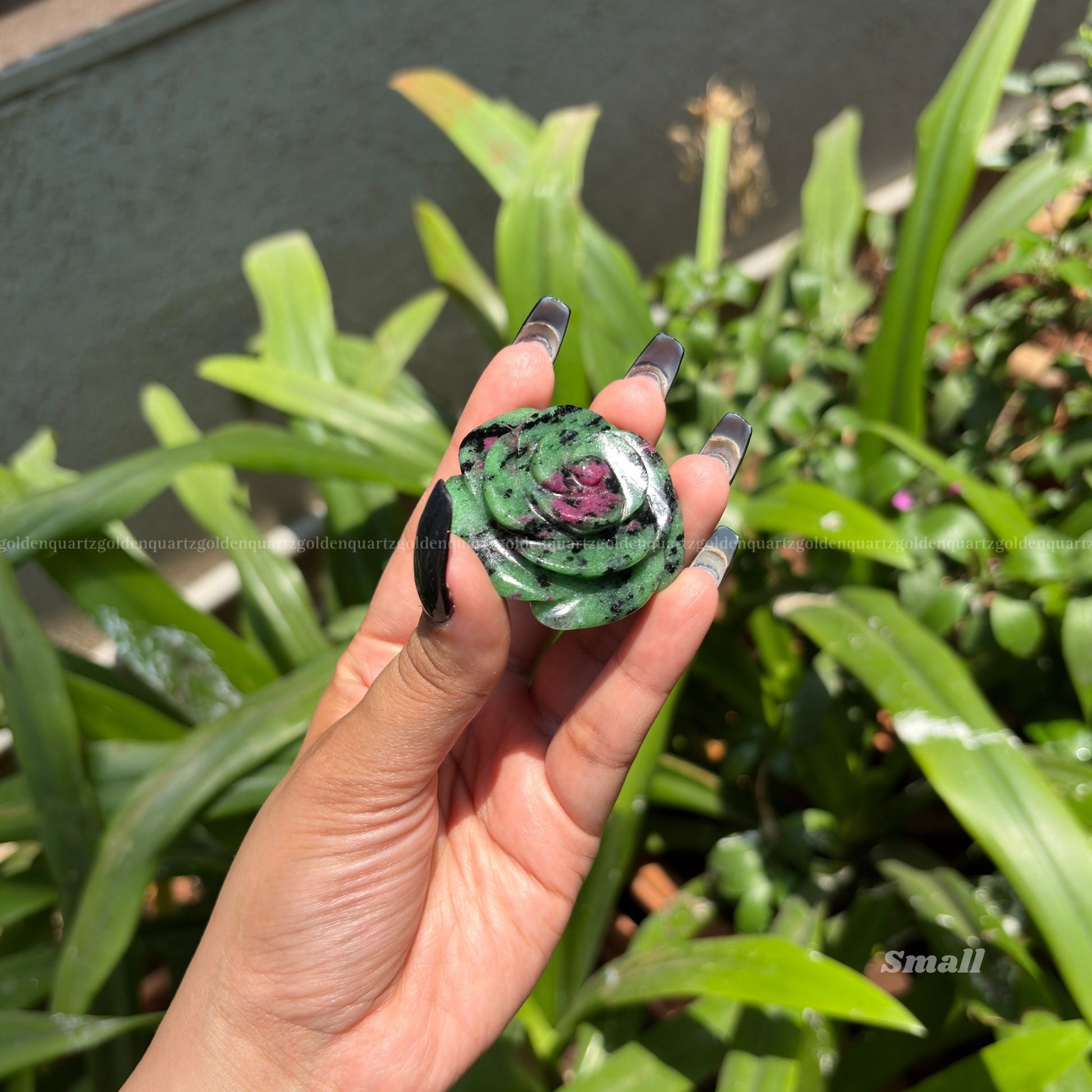 CRYSTAL ROSES - Golden Quartz 