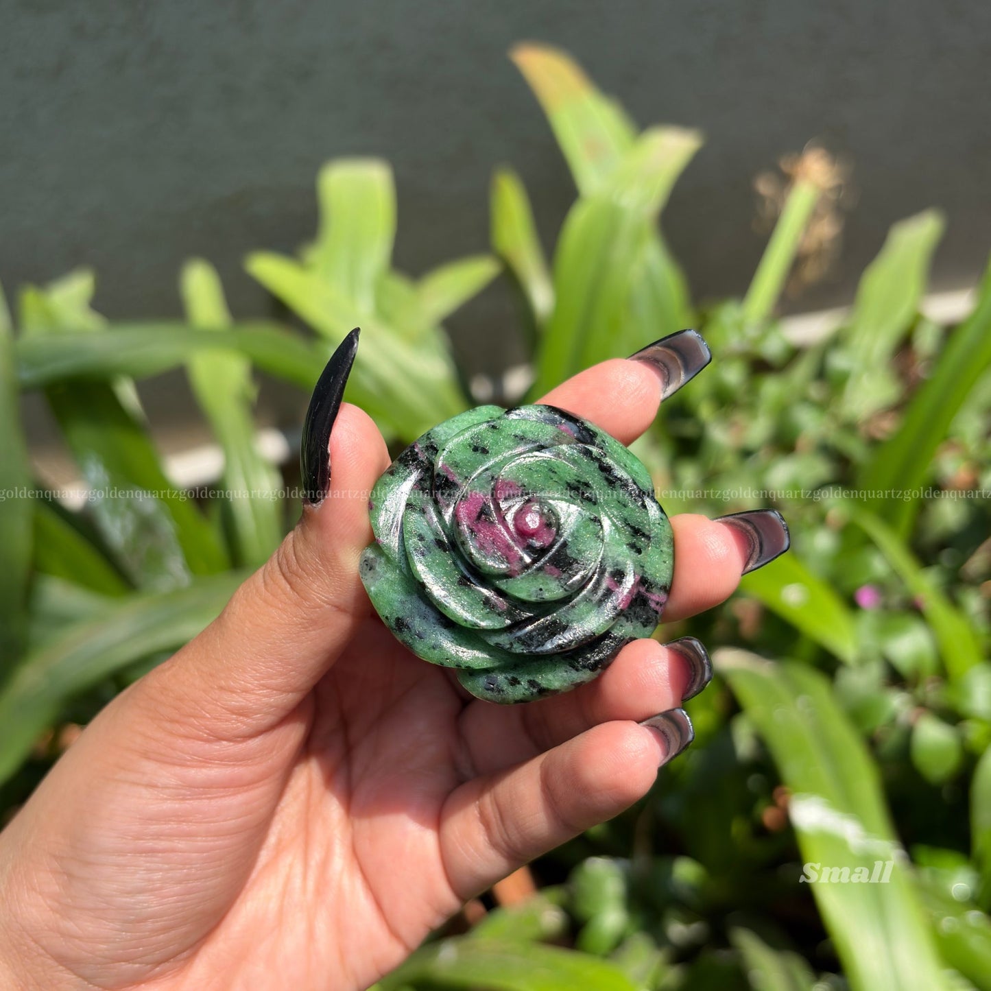 CRYSTAL ROSES - Golden Quartz 