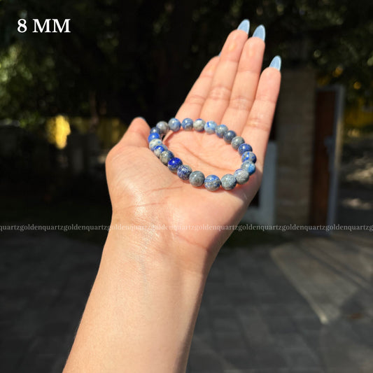 Lapis Lazuli Bracelet - Golden Quartz 