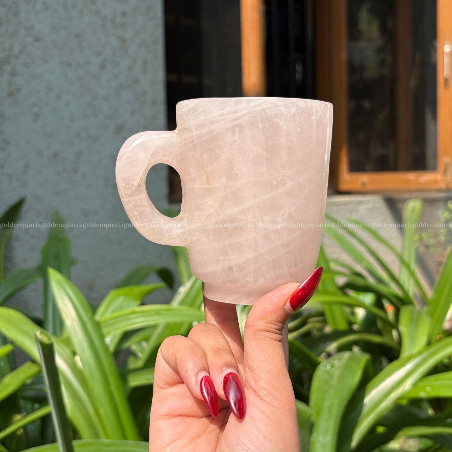 CUP & SAUCER SET - Golden Quartz 