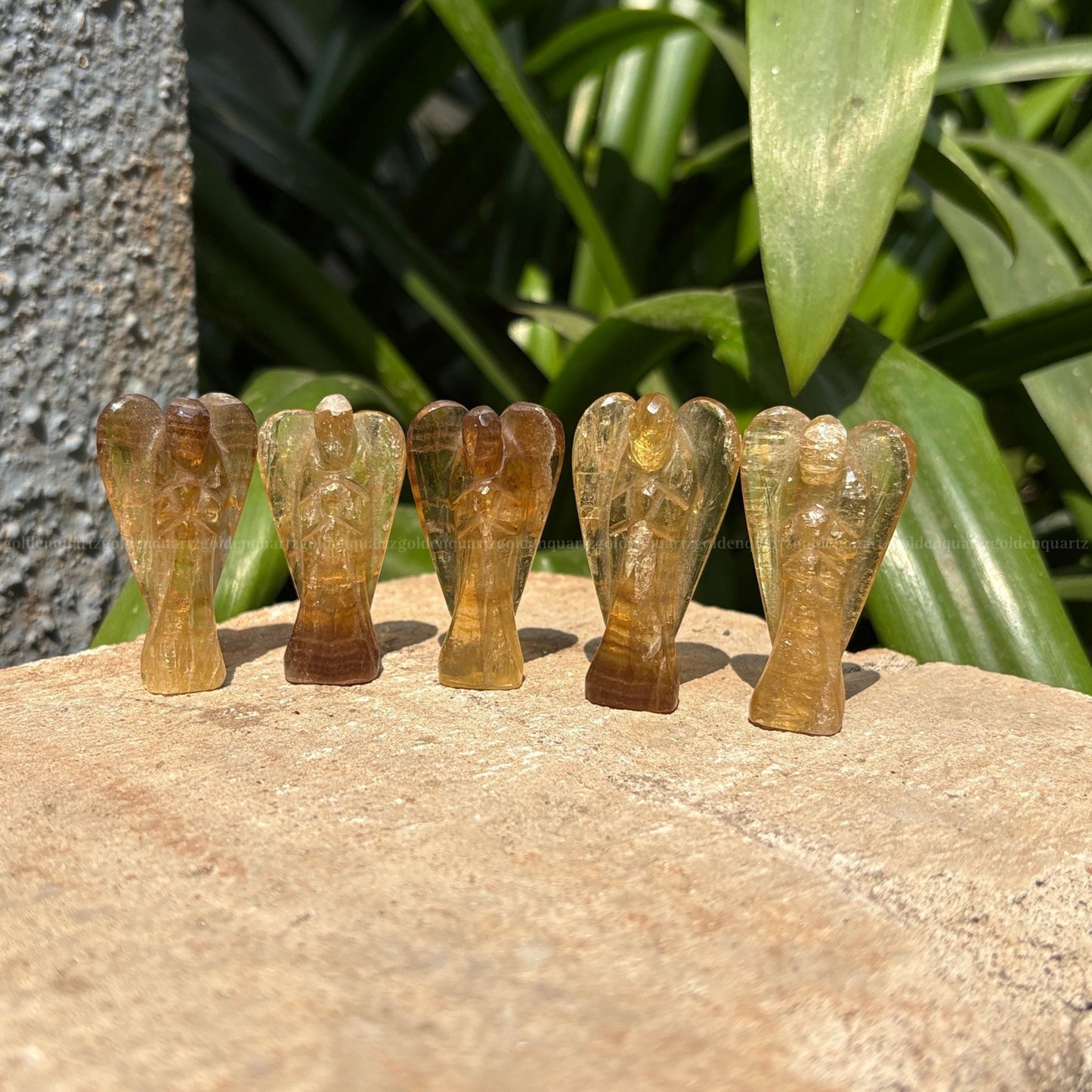 Chocolate Fluorite Angel