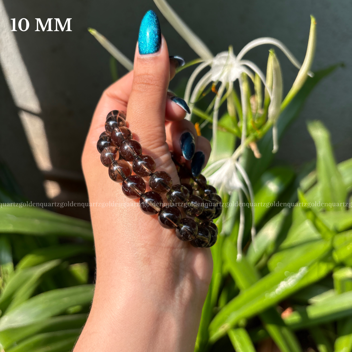 Smoky Quartz Bracelet - Golden Quartz 