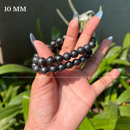 ELITE SHUNGITE BRACELET - Golden Quartz 