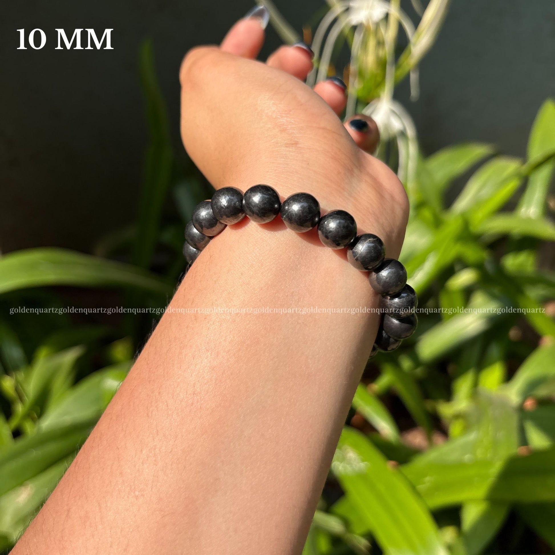 ELITE SHUNGITE BRACELET - Golden Quartz 
