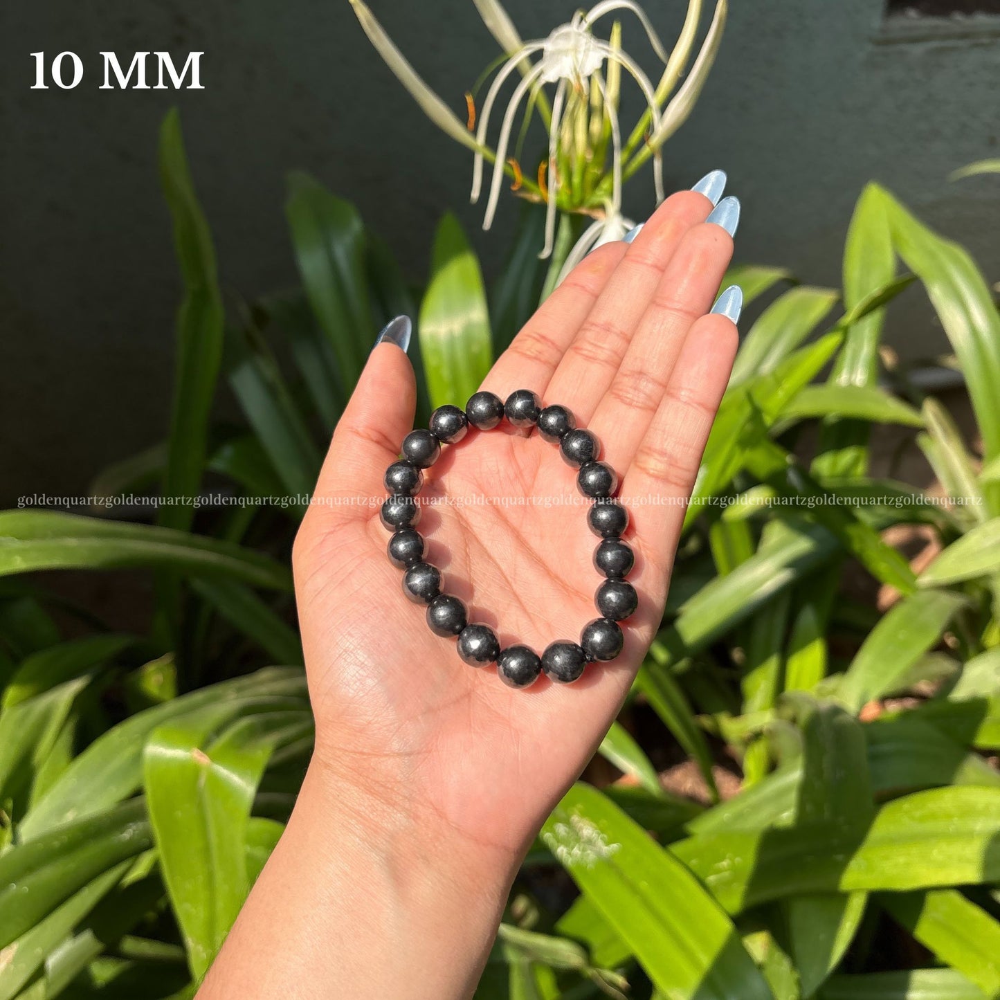 ELITE SHUNGITE BRACELET - Golden Quartz 