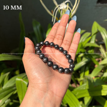 ELITE SHUNGITE BRACELET - Golden Quartz 