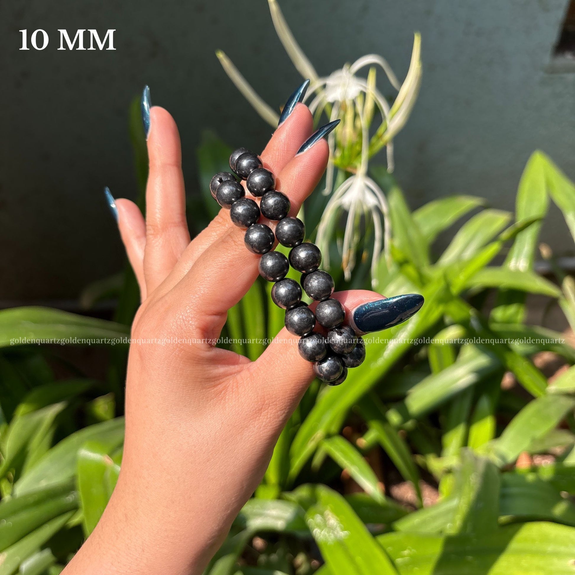 ELITE SHUNGITE BRACELET - Golden Quartz 