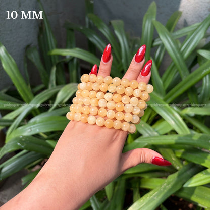 YELLOW CALCITE BRACELET - Golden Quartz 