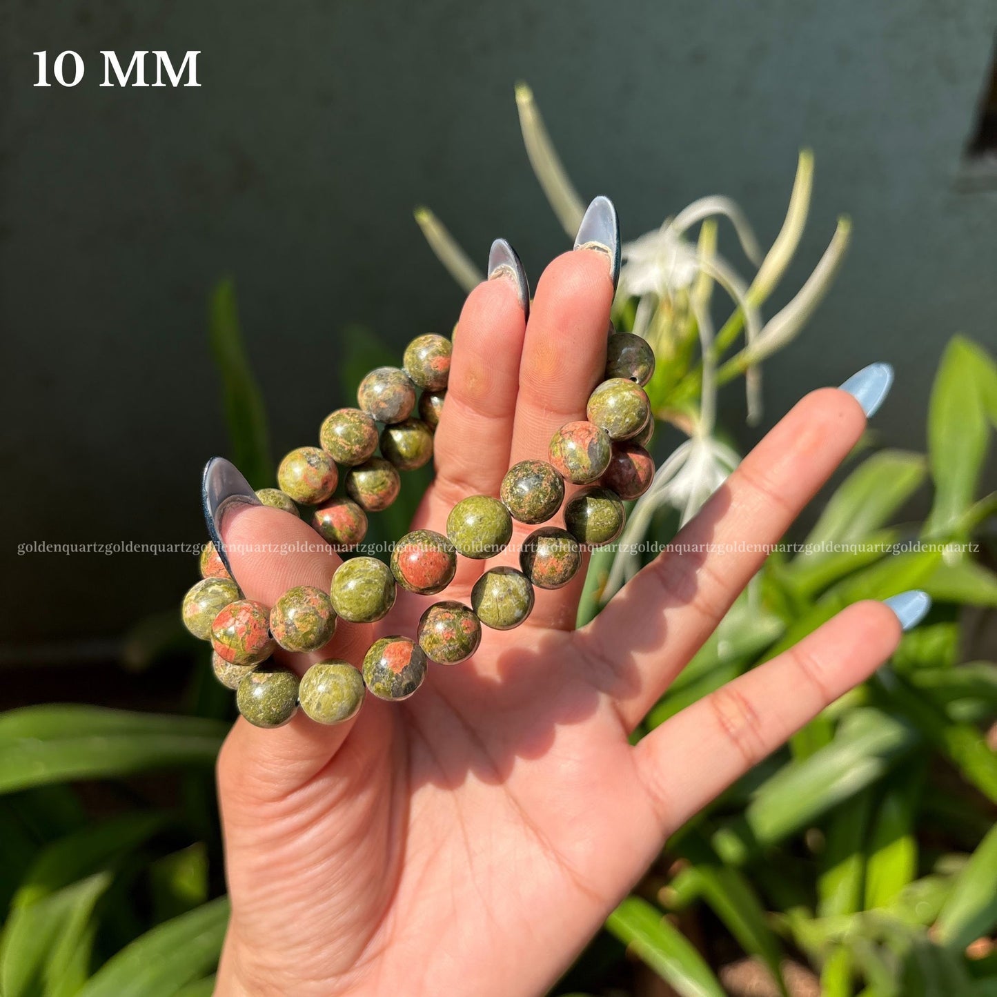 UNAKITE BRACELET - Golden Quartz 