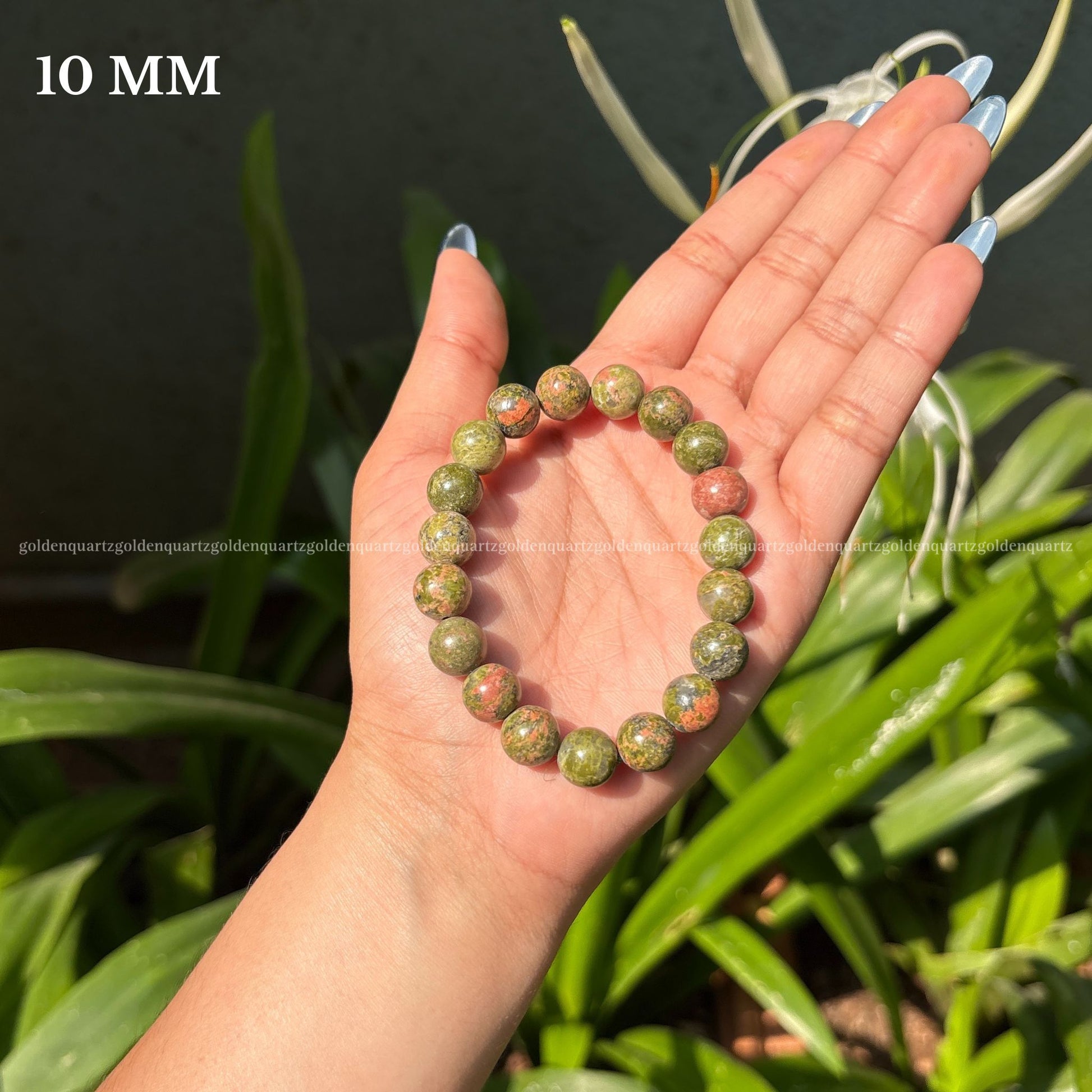 UNAKITE BRACELET - Golden Quartz 