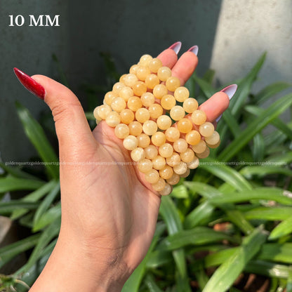 YELLOW CALCITE BRACELET - Golden Quartz 