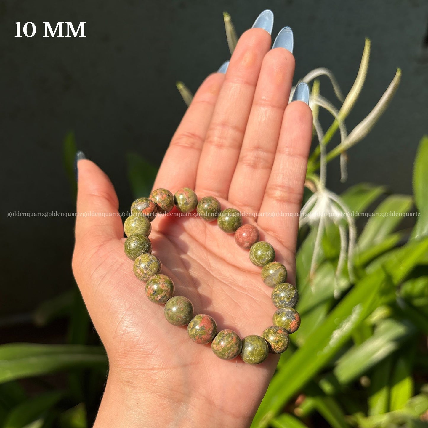 UNAKITE BRACELET - Golden Quartz 