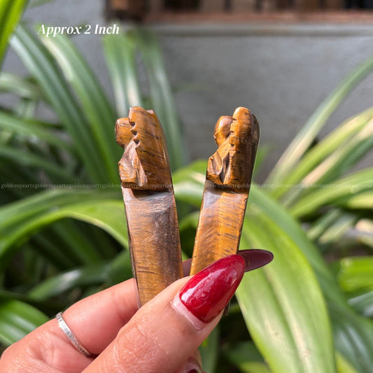 Tiger Eye Archangel - Golden Quartz 