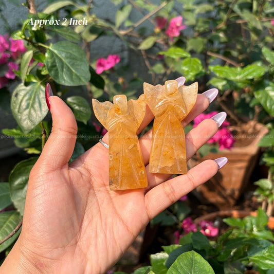 Citrine Archangel - Golden Quartz 