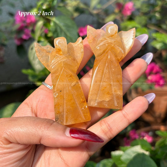 Citrine Archangel - Golden Quartz 