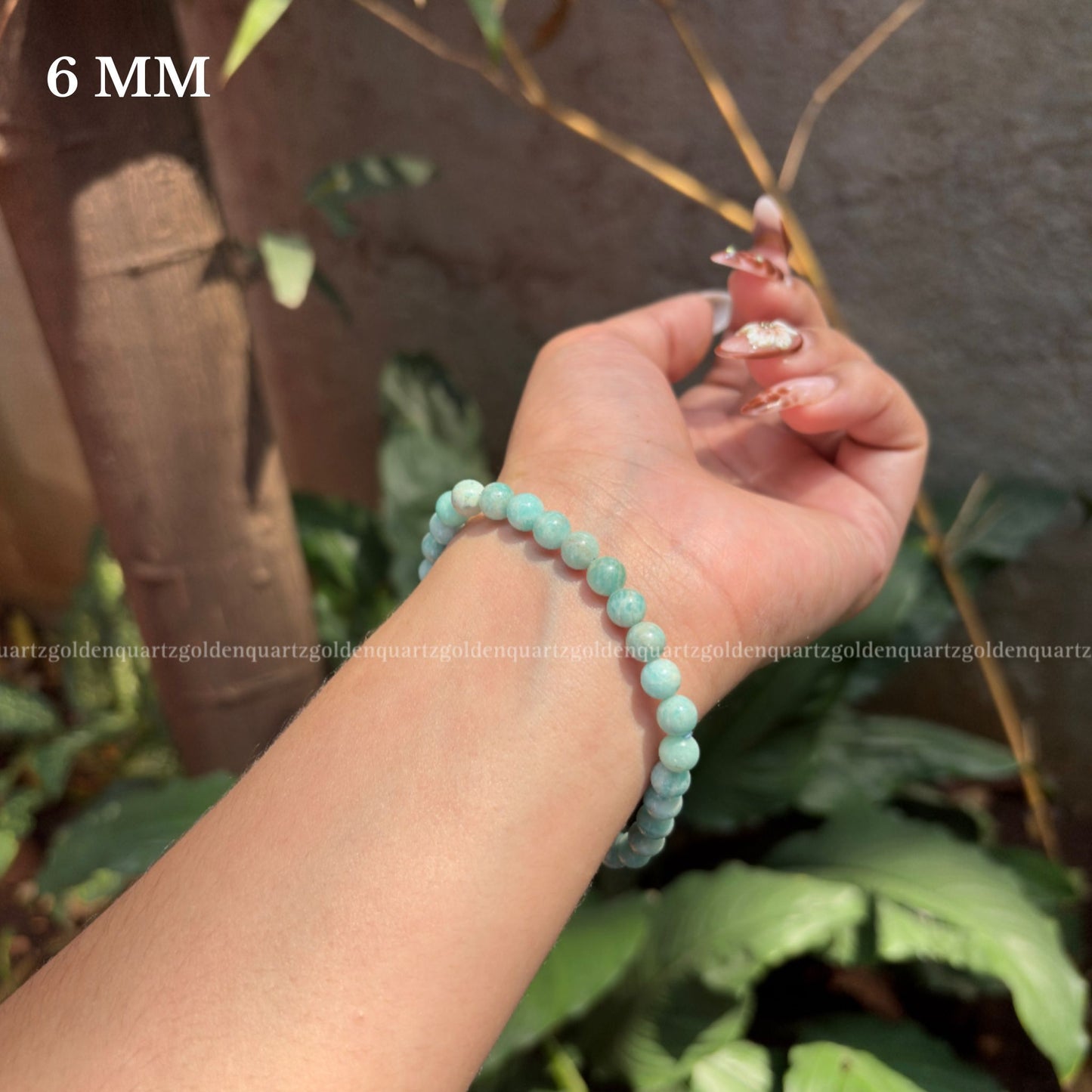 AMAZONITE BRACELET - Golden Quartz 