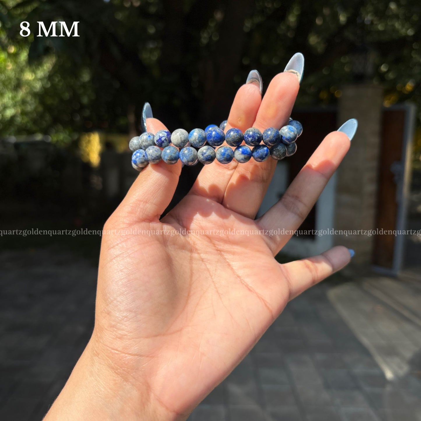 Lapis Lazuli Bracelet - Golden Quartz 