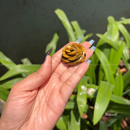 CRYSTAL ROSES - Golden Quartz 