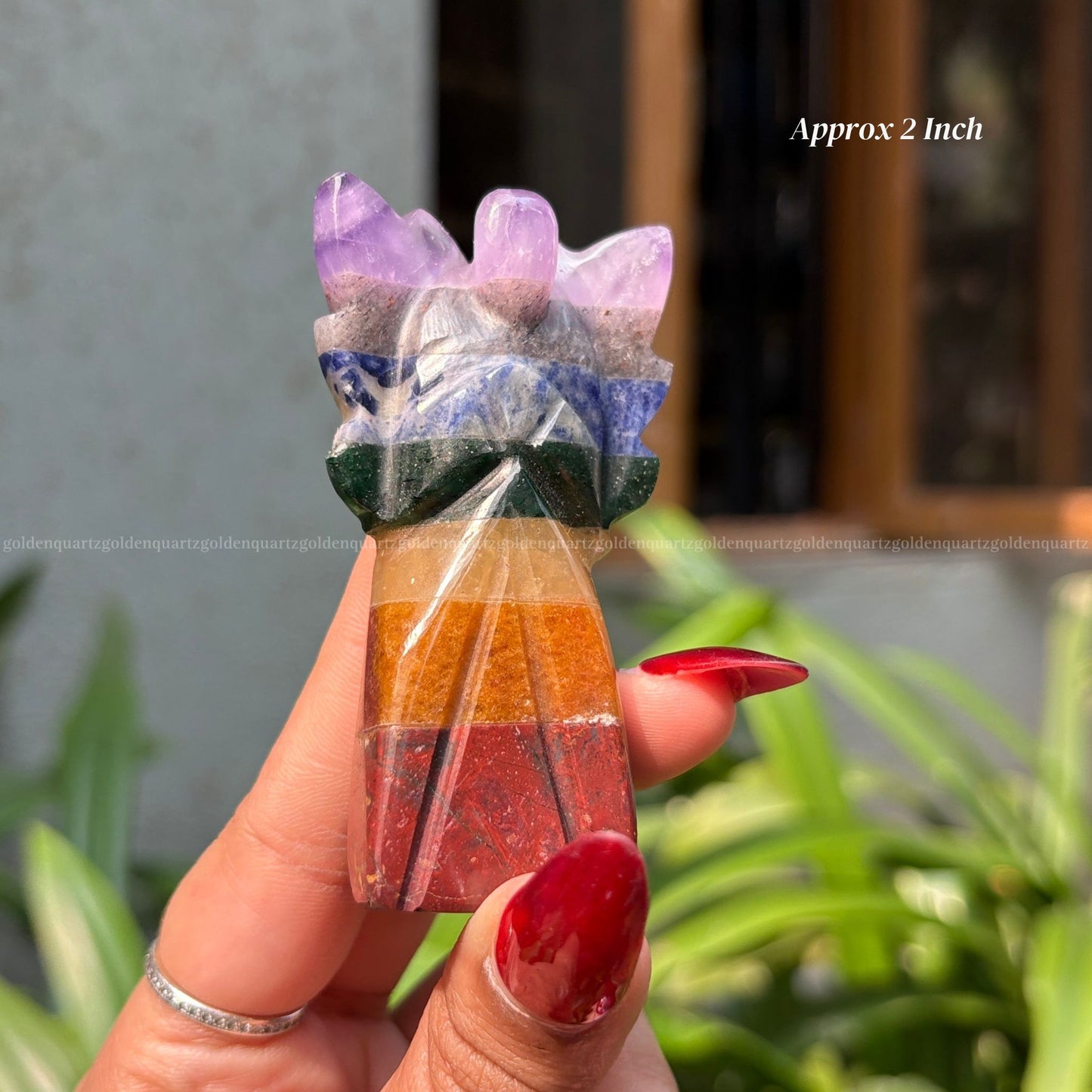 7 Seven Chakra Archangel - Golden Quartz 