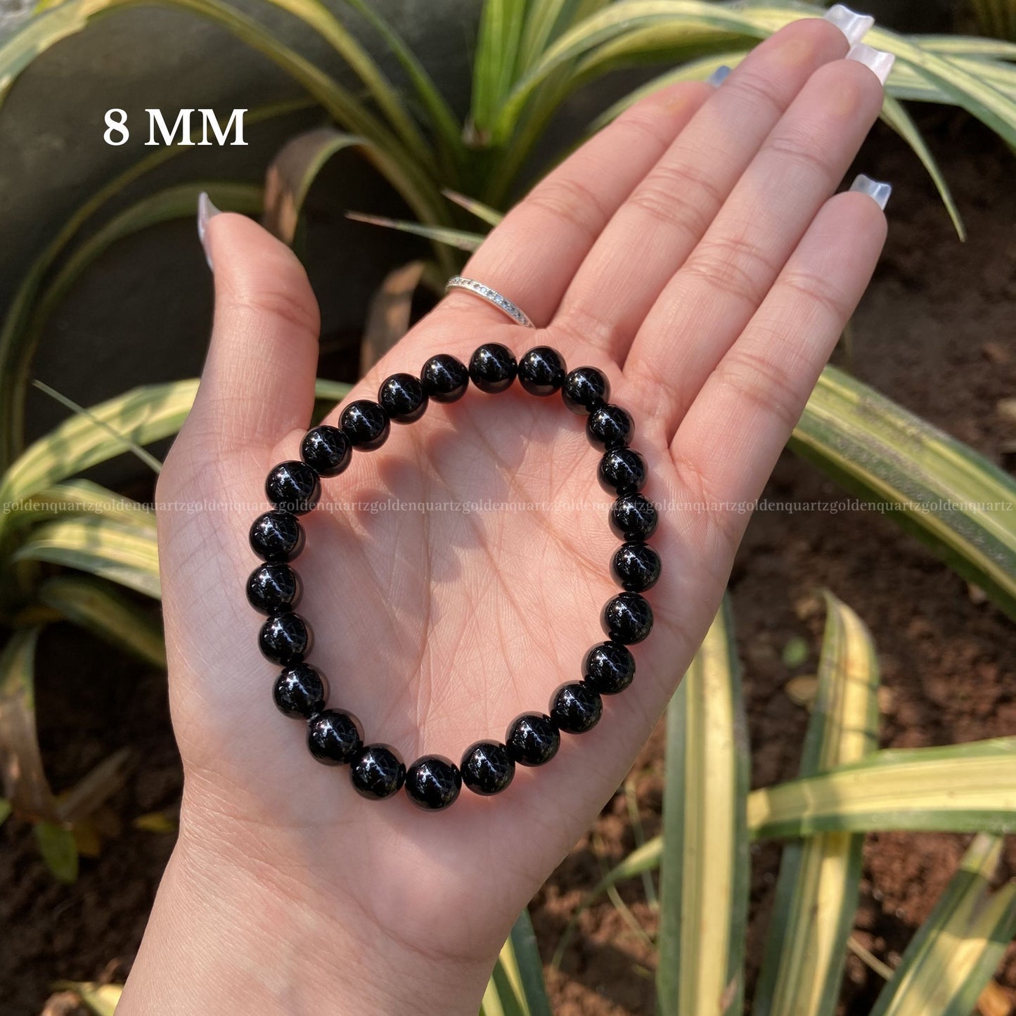 Black Tourmaline Bracelet For Protection
