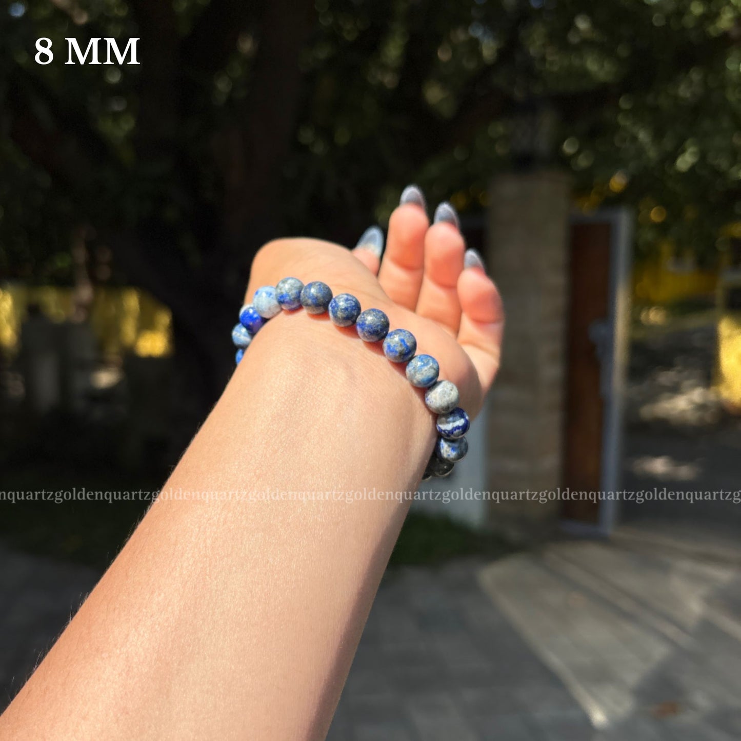 Lapis Lazuli Bracelet - Golden Quartz 