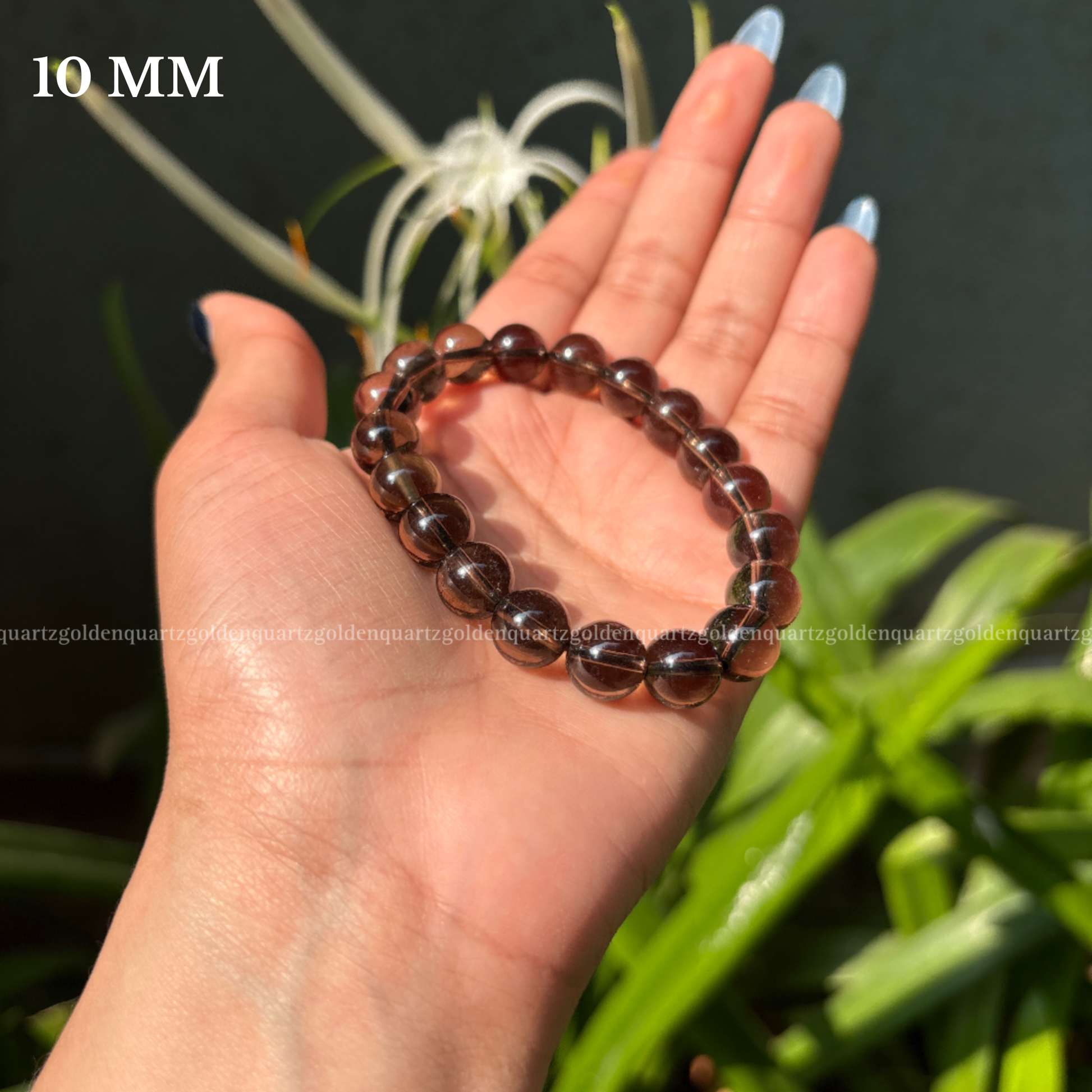 Smoky Quartz Bracelet - Golden Quartz 