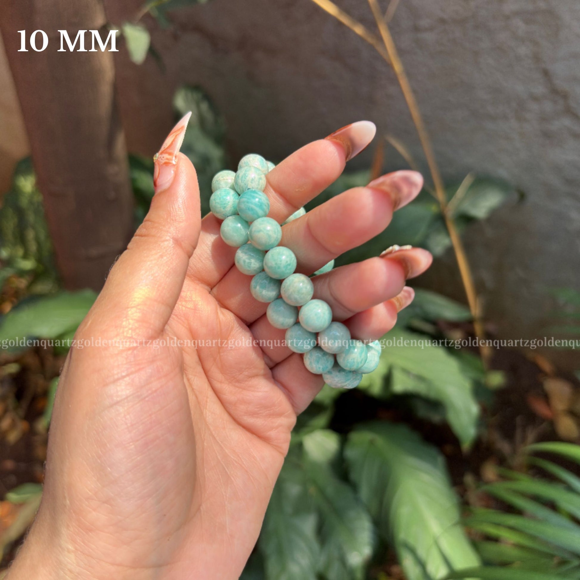 AMAZONITE BRACELET - Golden Quartz 
