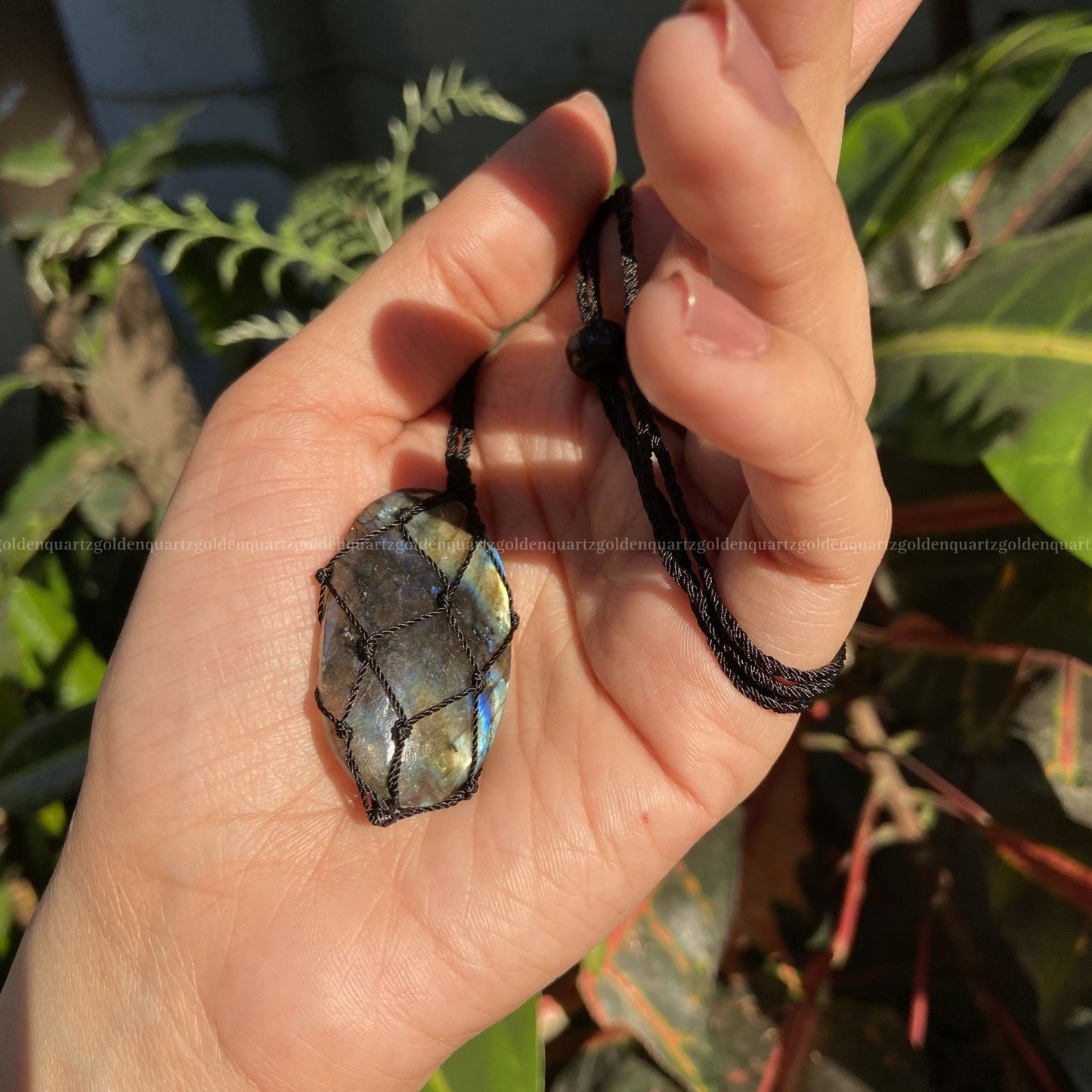 Labradorite Cabochon Pendant