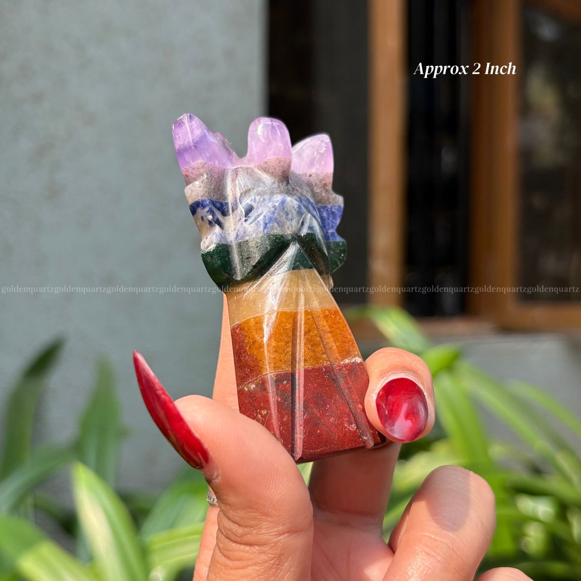 7 Seven Chakra Archangel - Golden Quartz 