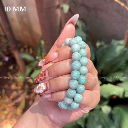 AMAZONITE BRACELET - Golden Quartz 