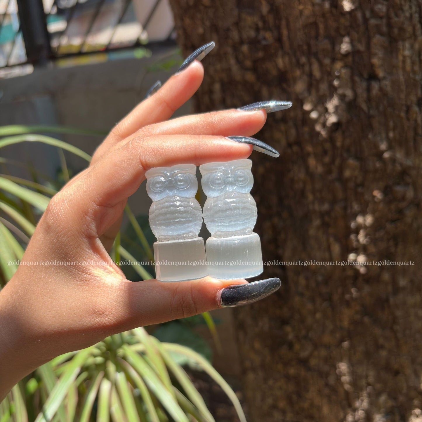 Selenite Baby Owls – Wisdom, Calmness & Pure Energy