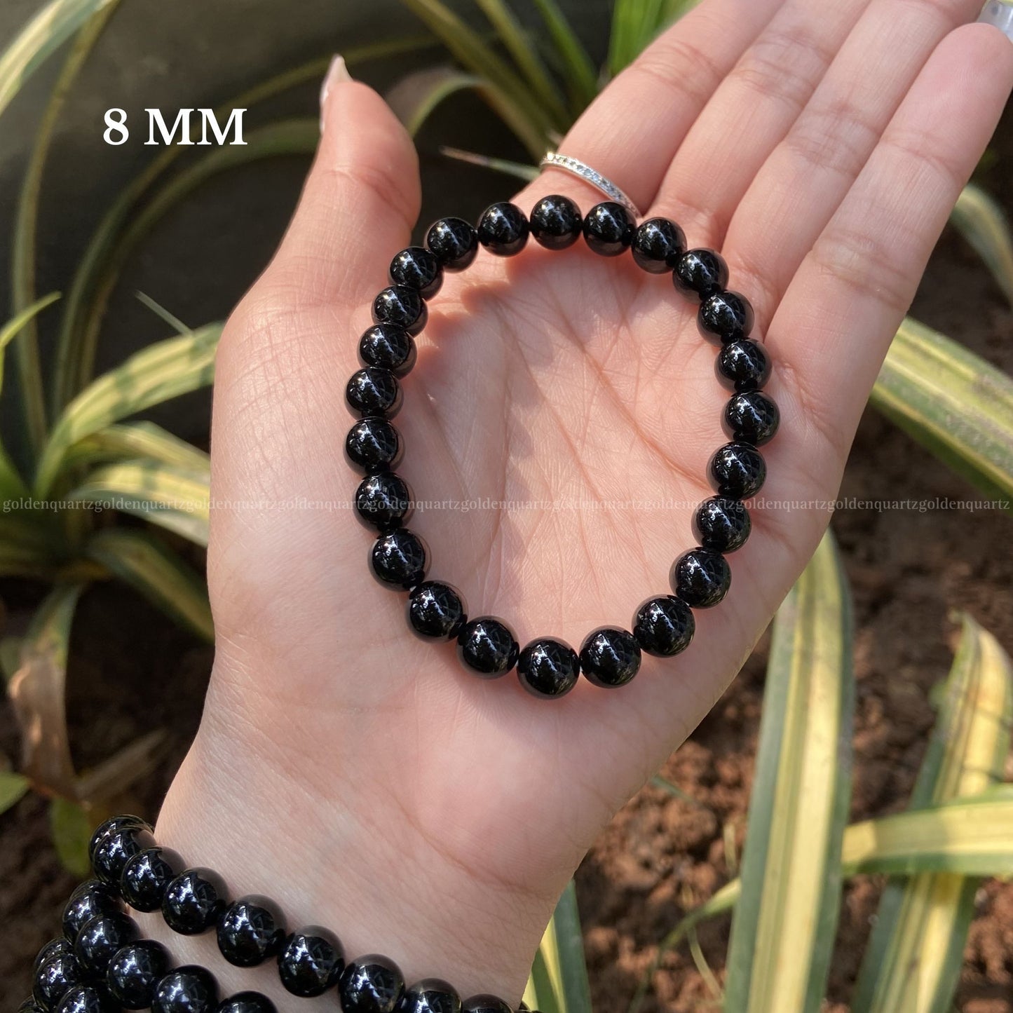 Black Tourmaline Bracelet For Protection