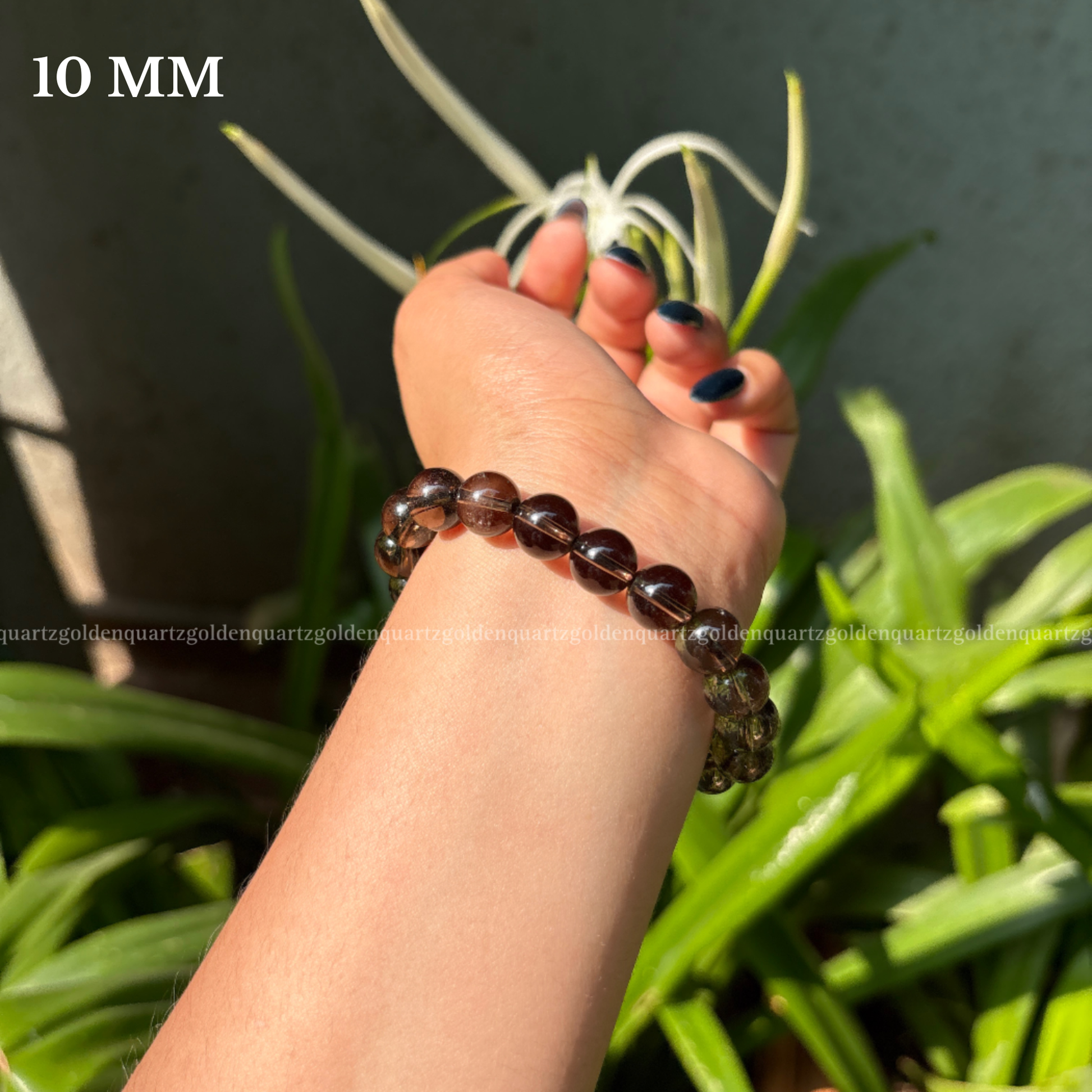 Smoky Quartz Bracelet - Golden Quartz 