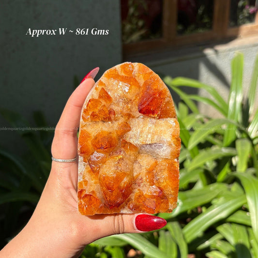 Citrine Cluster/ Geode