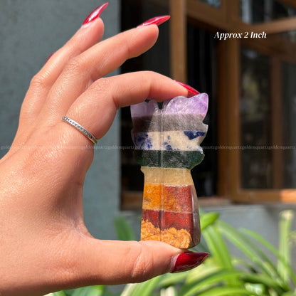 7 Seven Chakra Archangel - Golden Quartz 