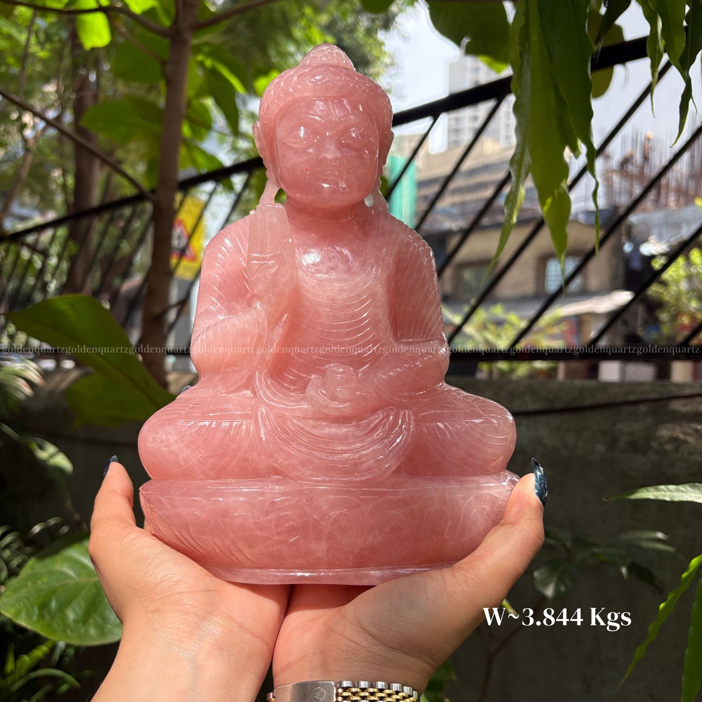 Rose Quartz Buddha – Love, Peace & Emotional Healing